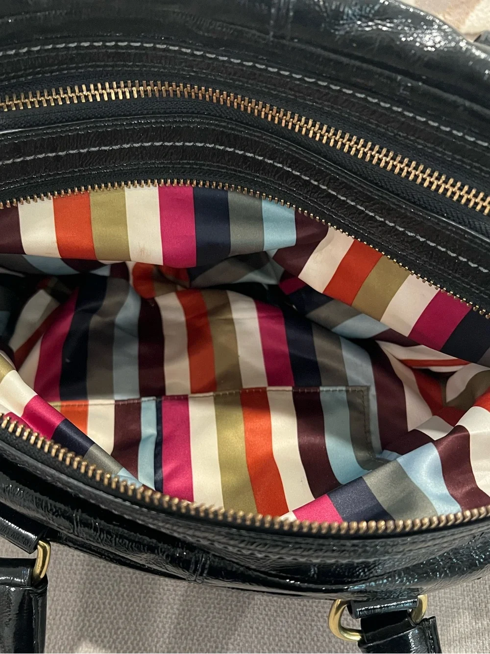 Vintage Coach Archive Limited Edition Patent Peyton Satchel